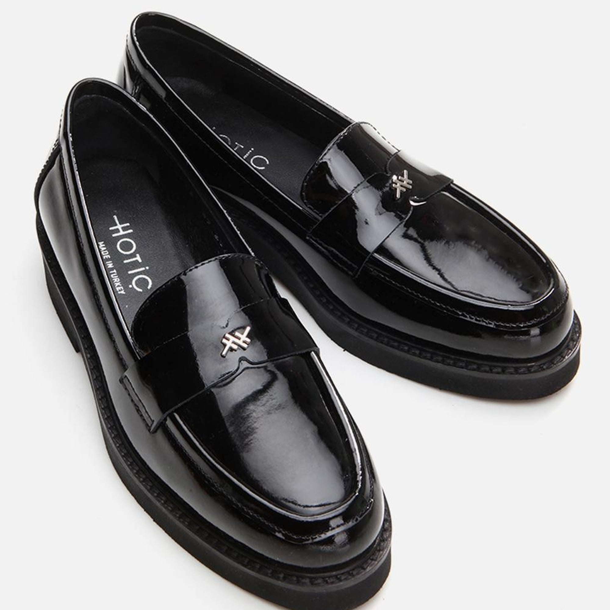 Kadın Deri Siyah Loafer