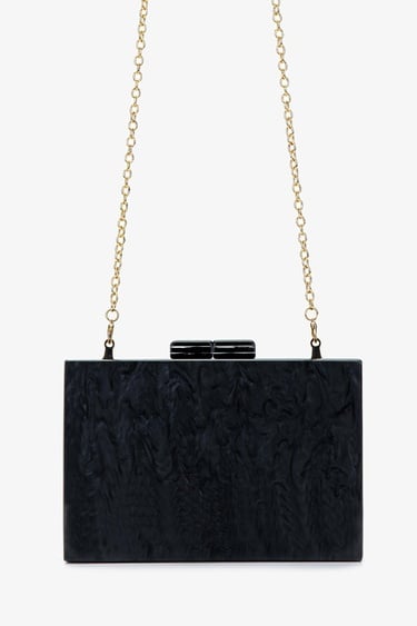  Lady Diva Kadın Vegan Siyah Abiye Çanta