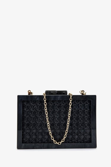  Lady Diva Kadın Vegan Siyah Abiye Çanta