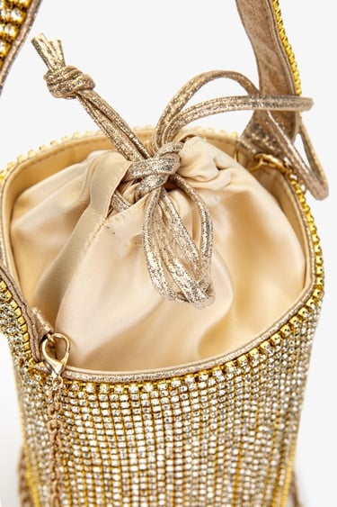  Lady Diva Kadın Vegan Gold Abiye Çanta