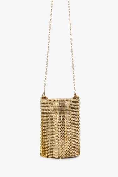  Lady Diva Kadın Vegan Gold Abiye Çanta