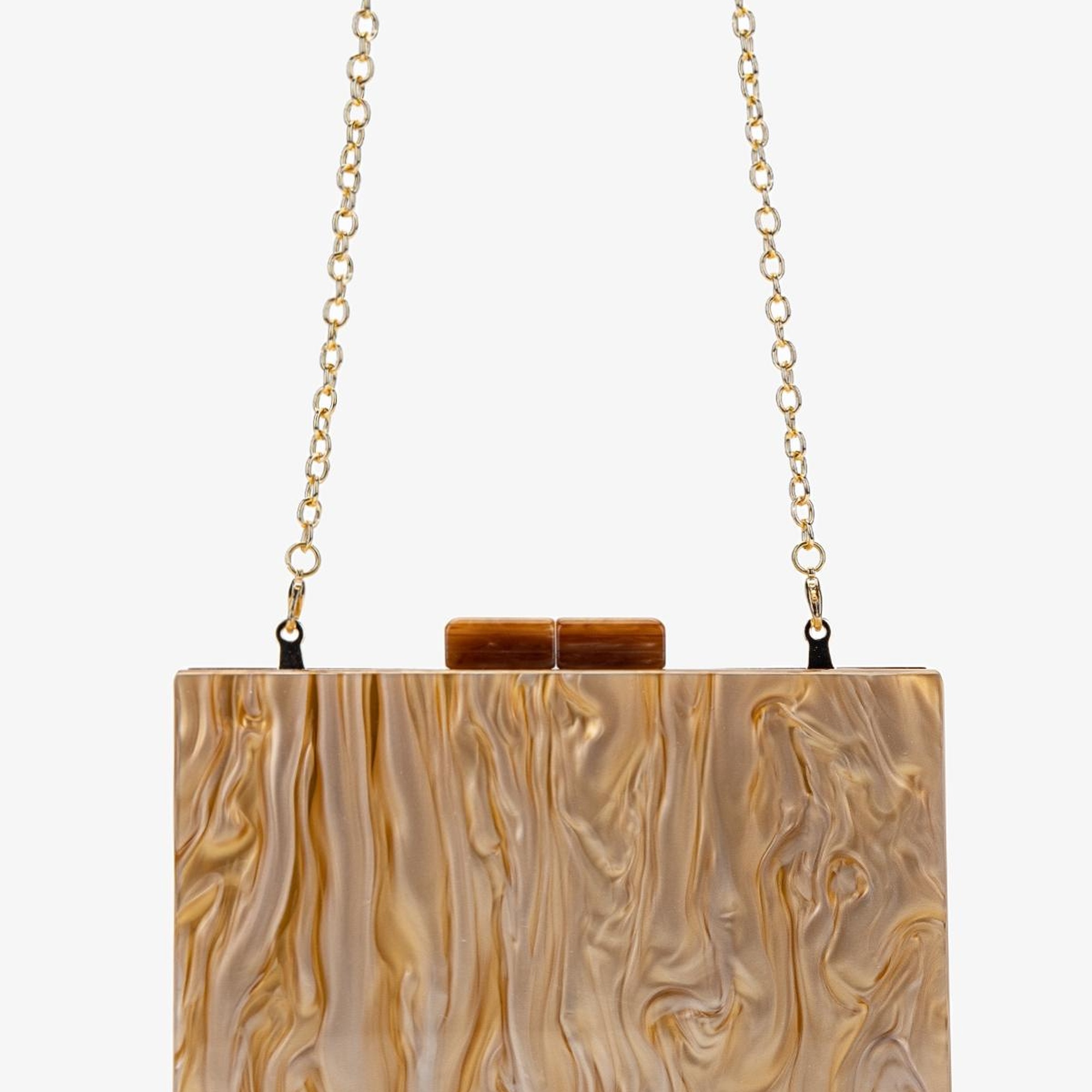 Lady Diva Kadın Vegan Gold Abiye Çanta