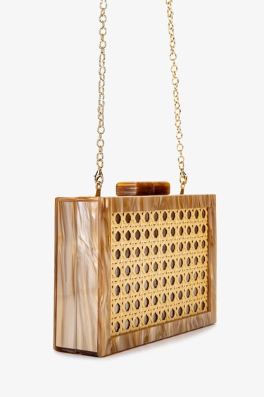  Lady Diva Kadın Vegan Gold Abiye Çanta