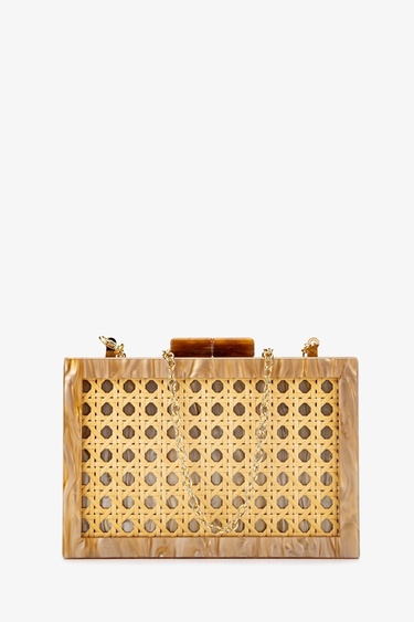  Lady Diva Kadın Vegan Gold Abiye Çanta