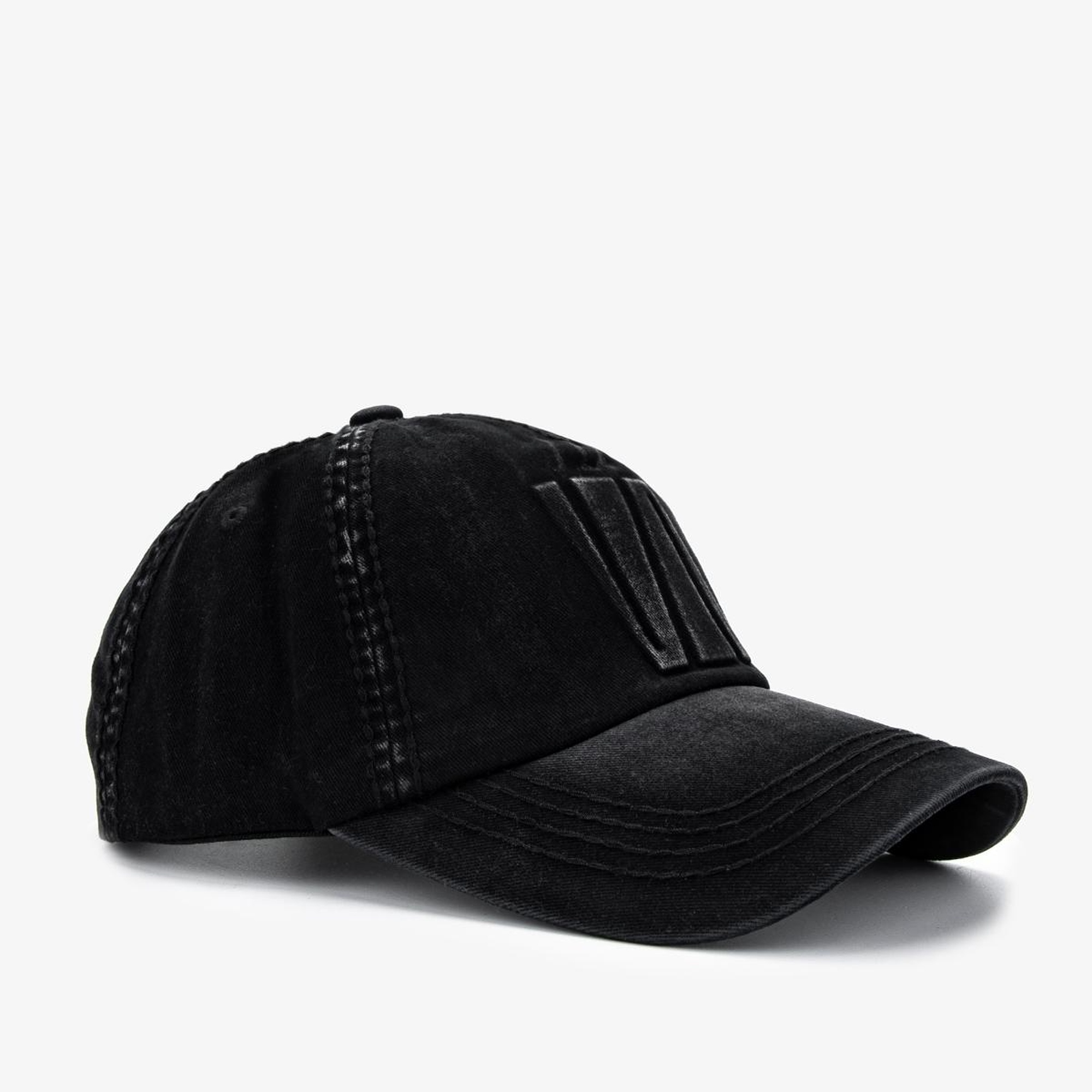 Valmenti Unisex Tekstil Siyah Beyzbol Şapka