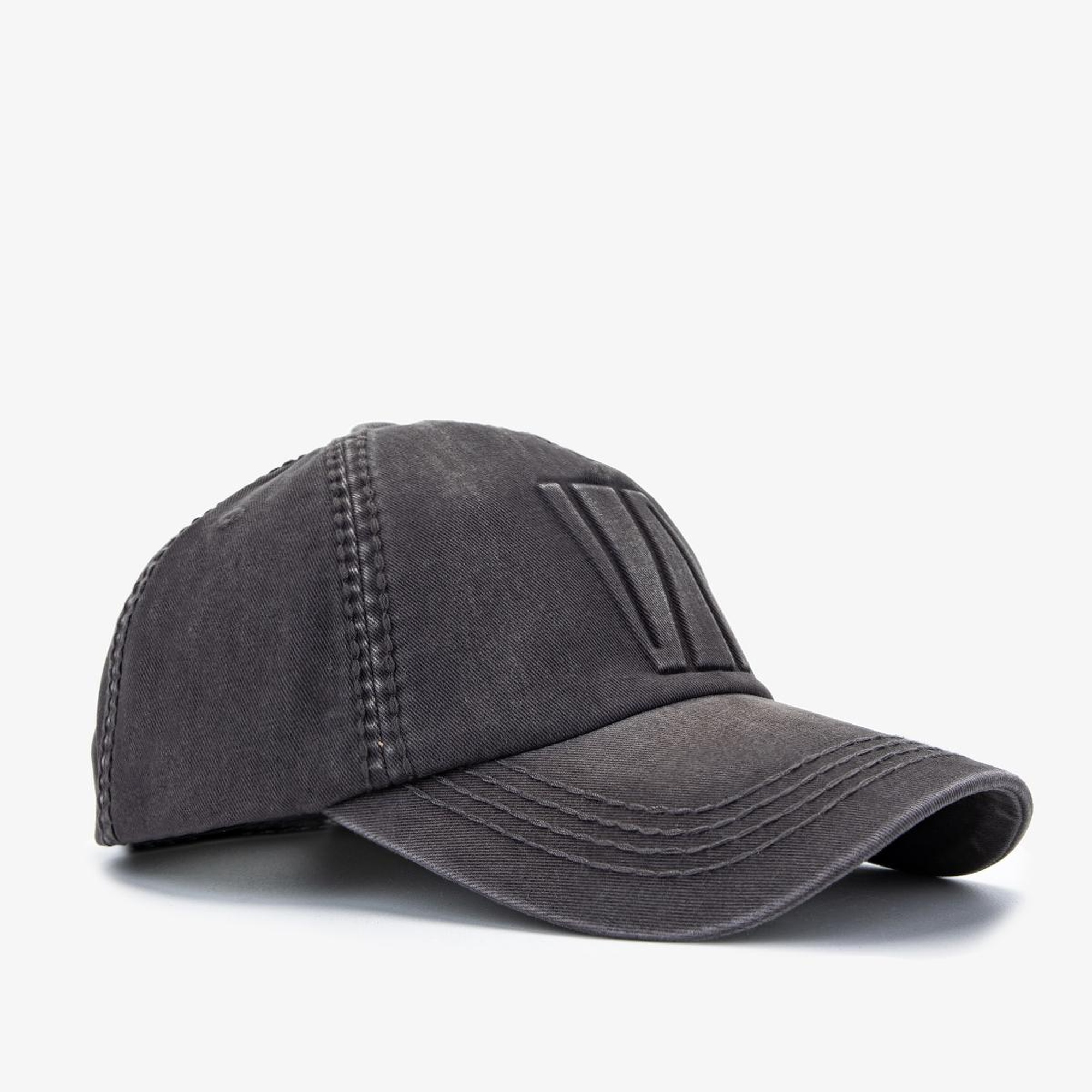 Valmenti Unisex Tekstil Gri Beyzbol Şapka