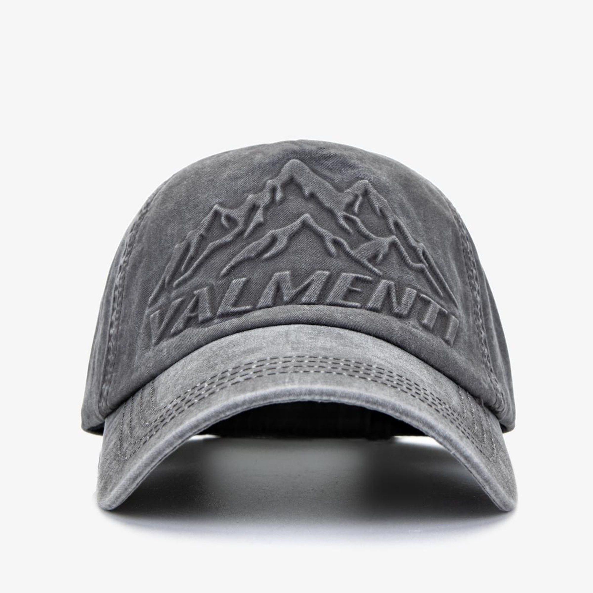 Valmenti Unisex Tekstil Gri Beyzbol Şapka