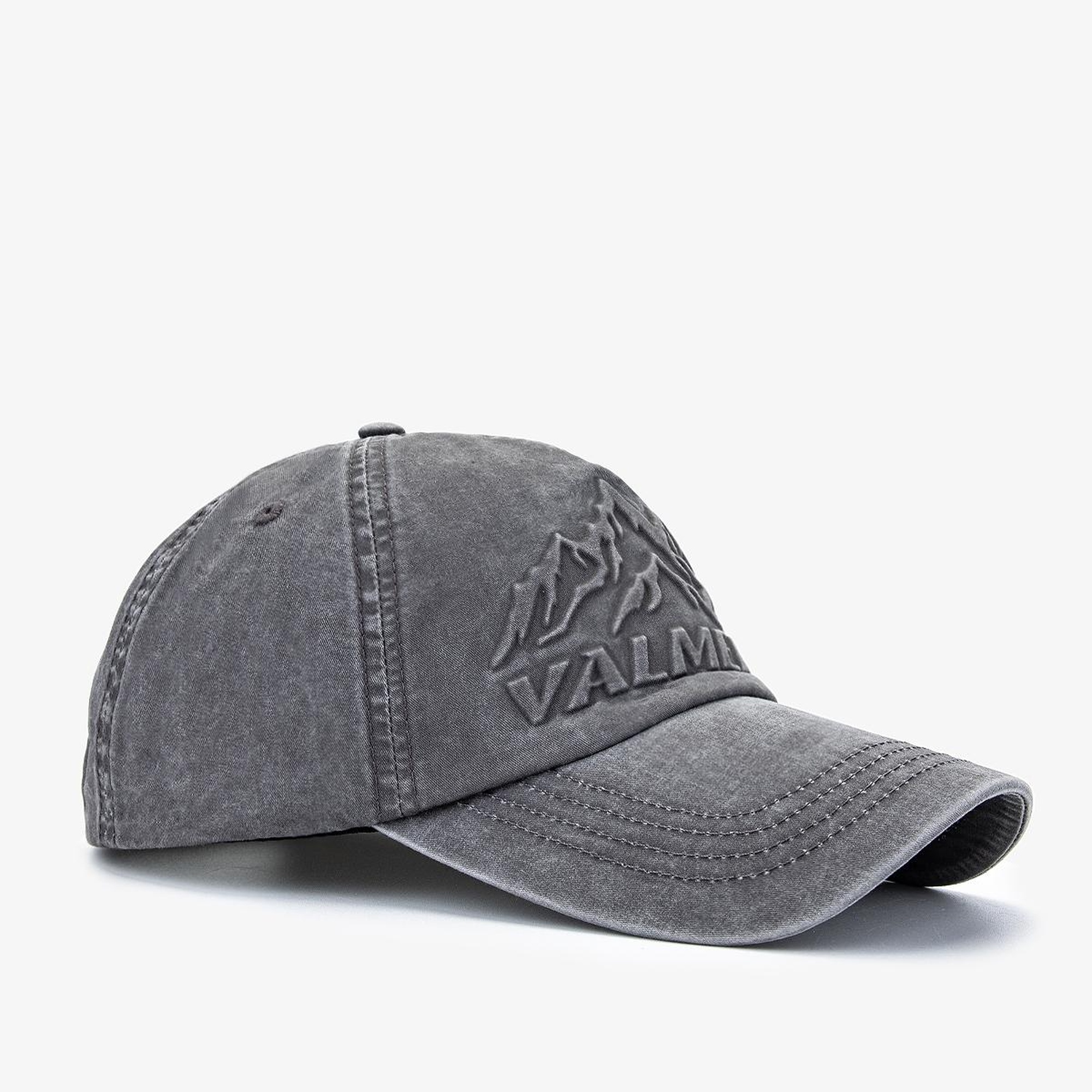 Valmenti Unisex Tekstil Gri Beyzbol Şapka