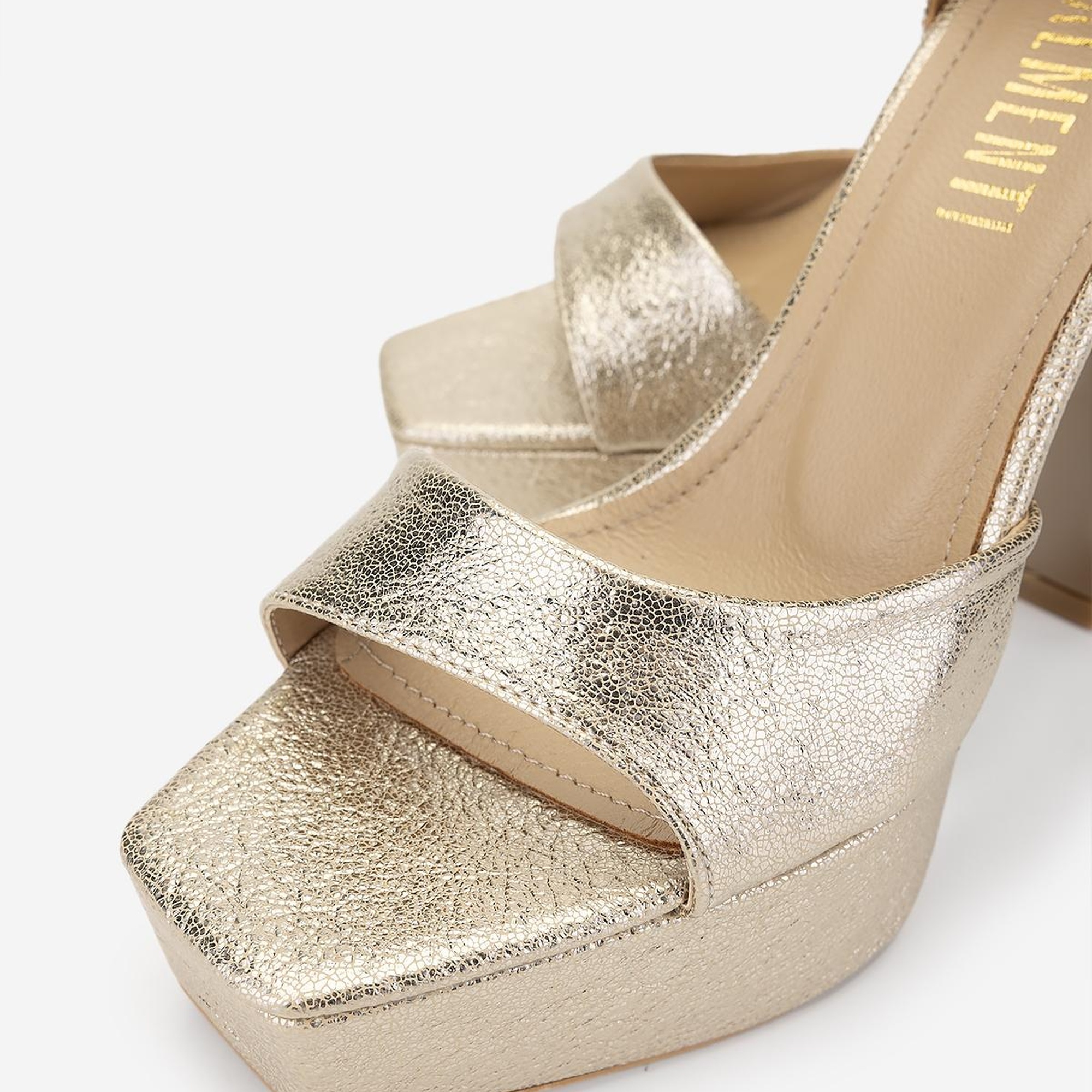 Valmenti Kadın Vegan Dore Topuklu Ayakkabı