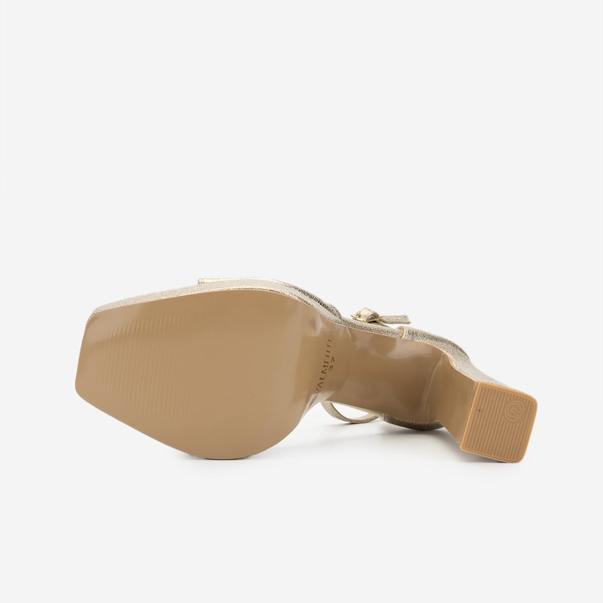 Valmenti Kadın Vegan Dore Topuklu Ayakkabı