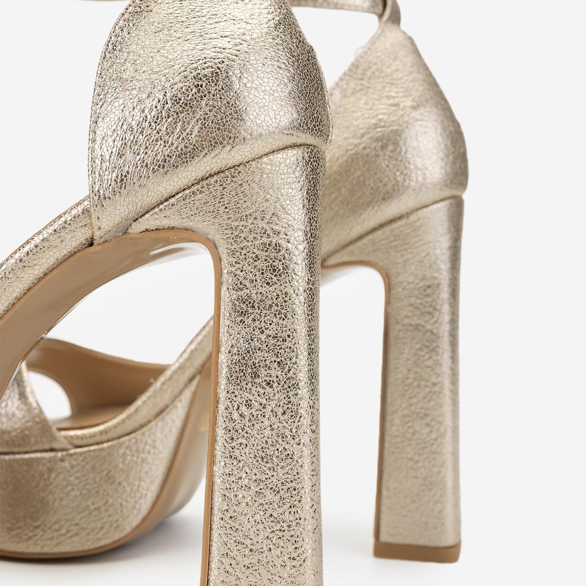 Valmenti Kadın Vegan Dore Topuklu Ayakkabı