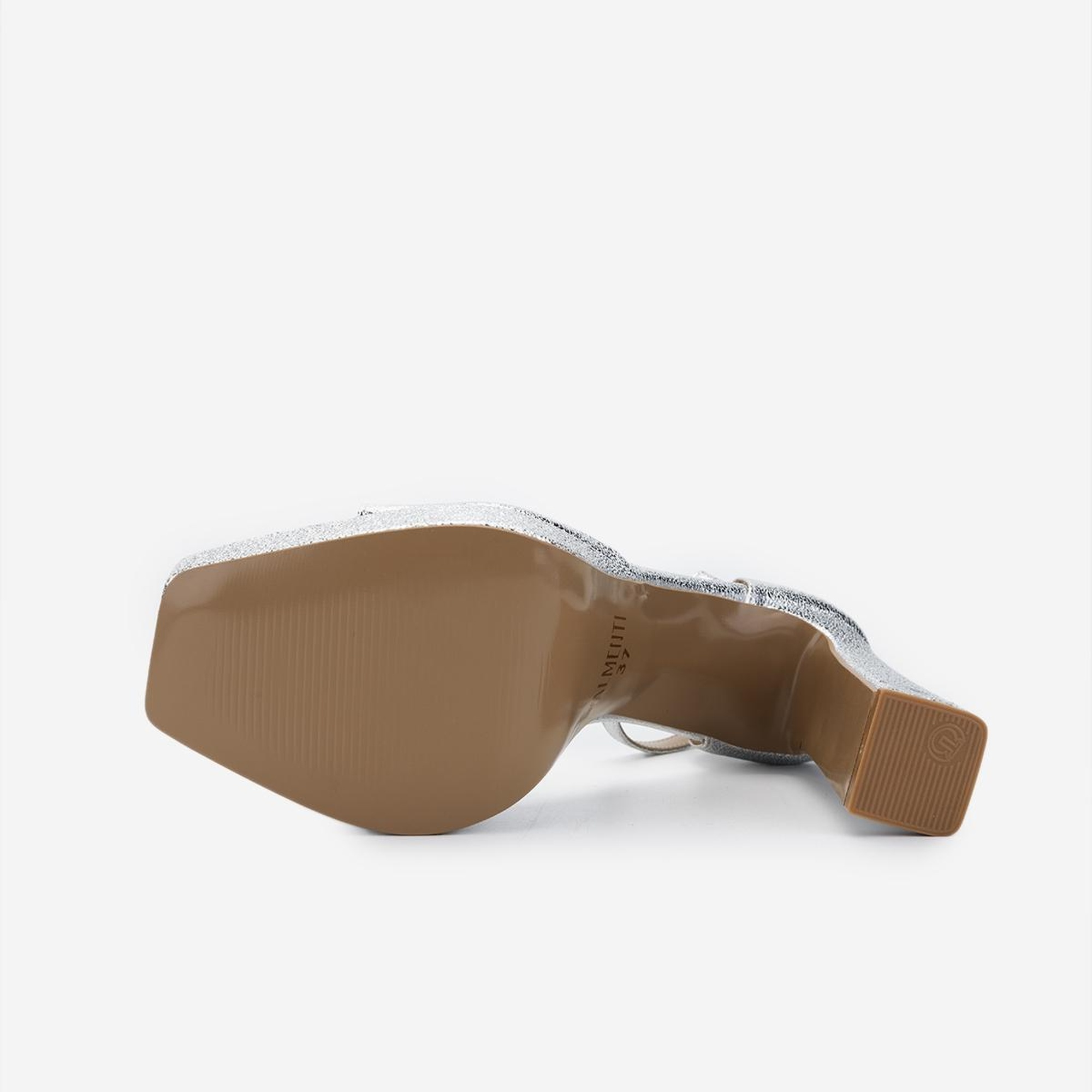 Valmenti Kadın Vegan Lame Topuklu Ayakkabı