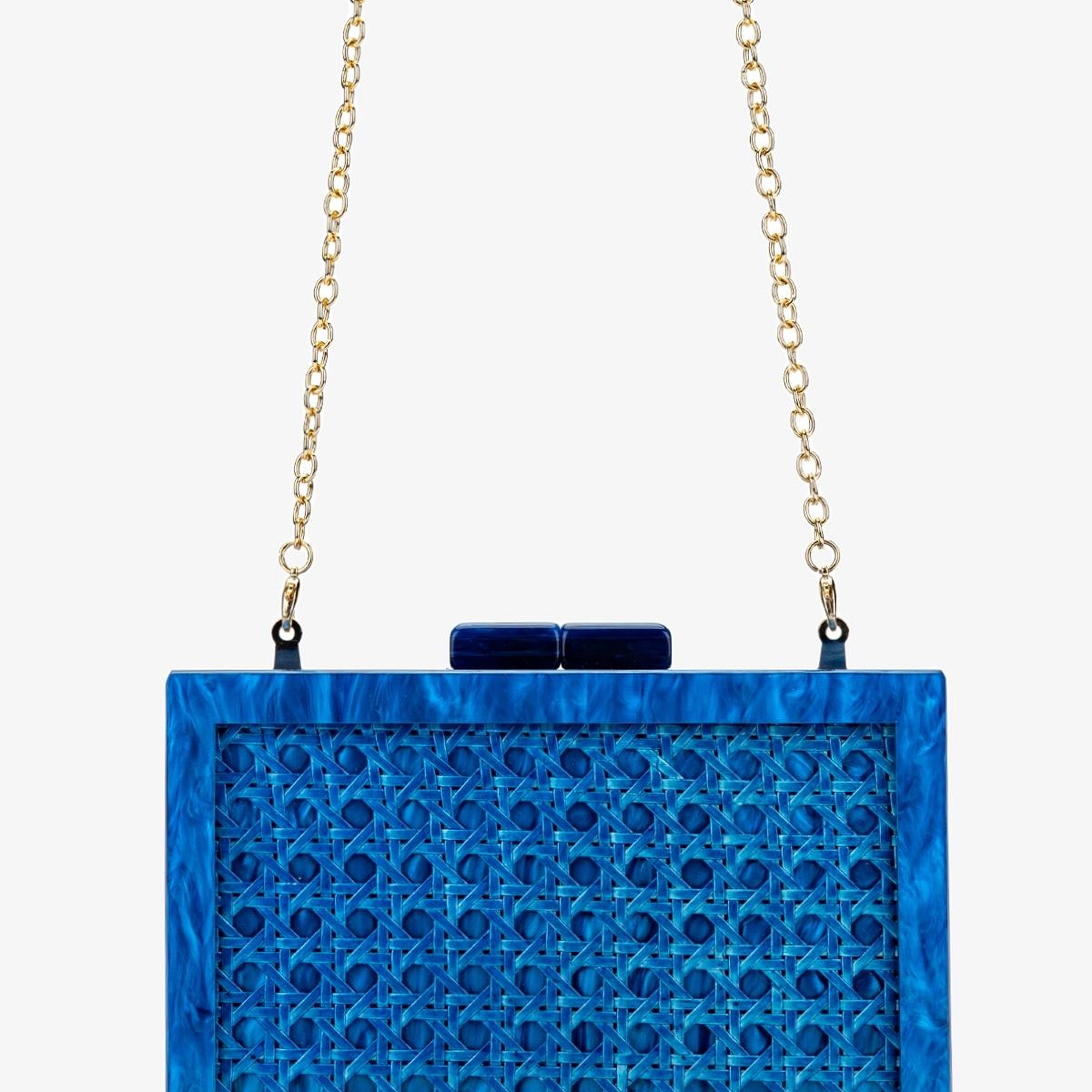 Lady Diva Kadın Vegan Mavi Abiye Çanta