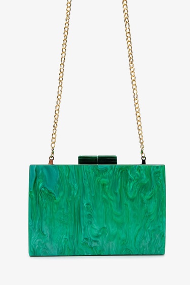  Lady Diva Kadın Vegan Yeşil Abiye Çanta