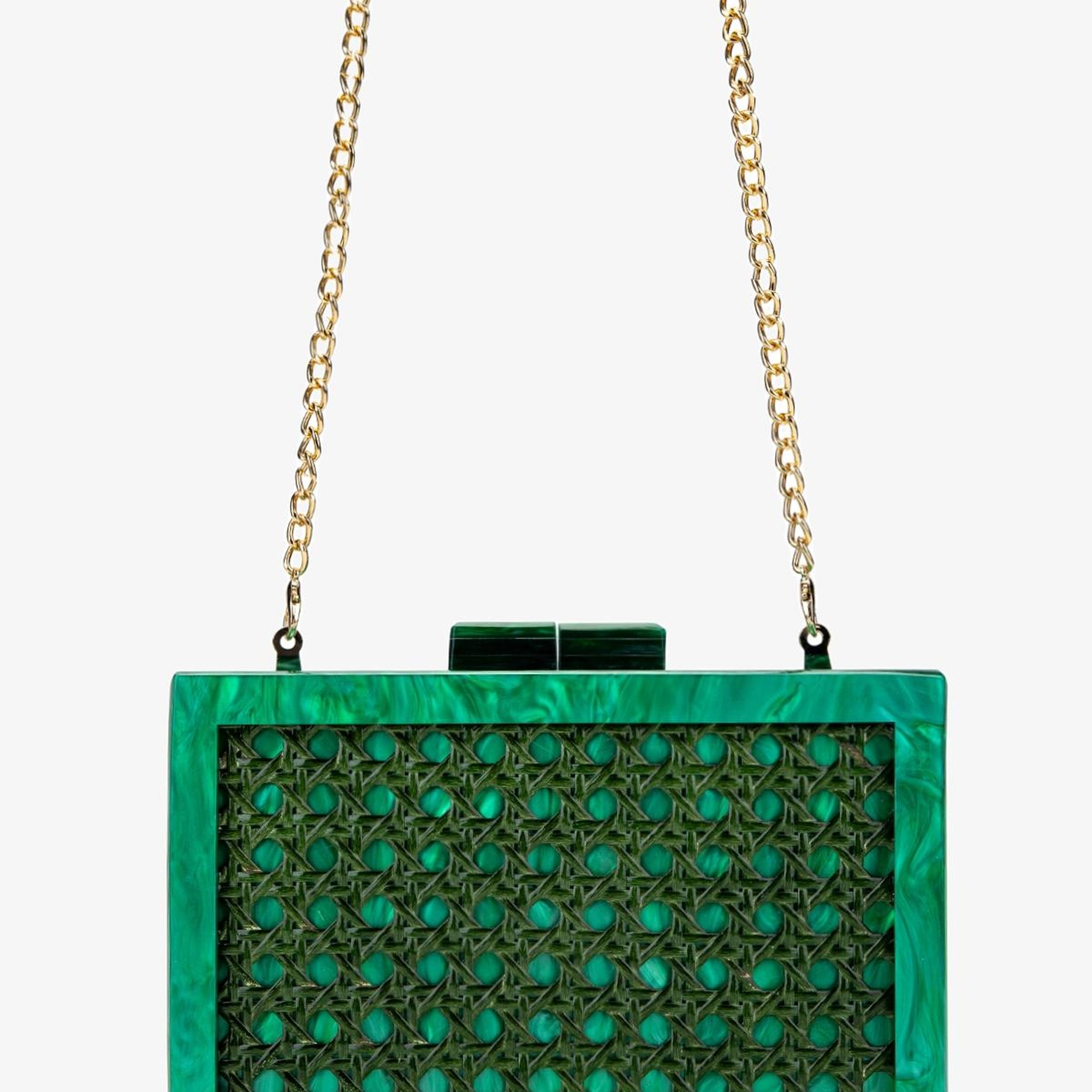 Lady Diva Kadın Vegan Yeşil Abiye Çanta