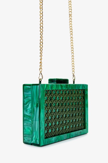  Lady Diva Kadın Vegan Yeşil Abiye Çanta