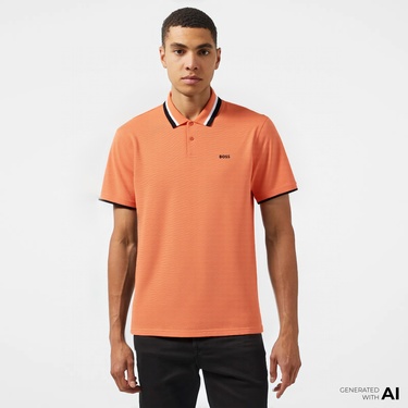  Boss Paddy Heritage Erkek Kırmızı Polo