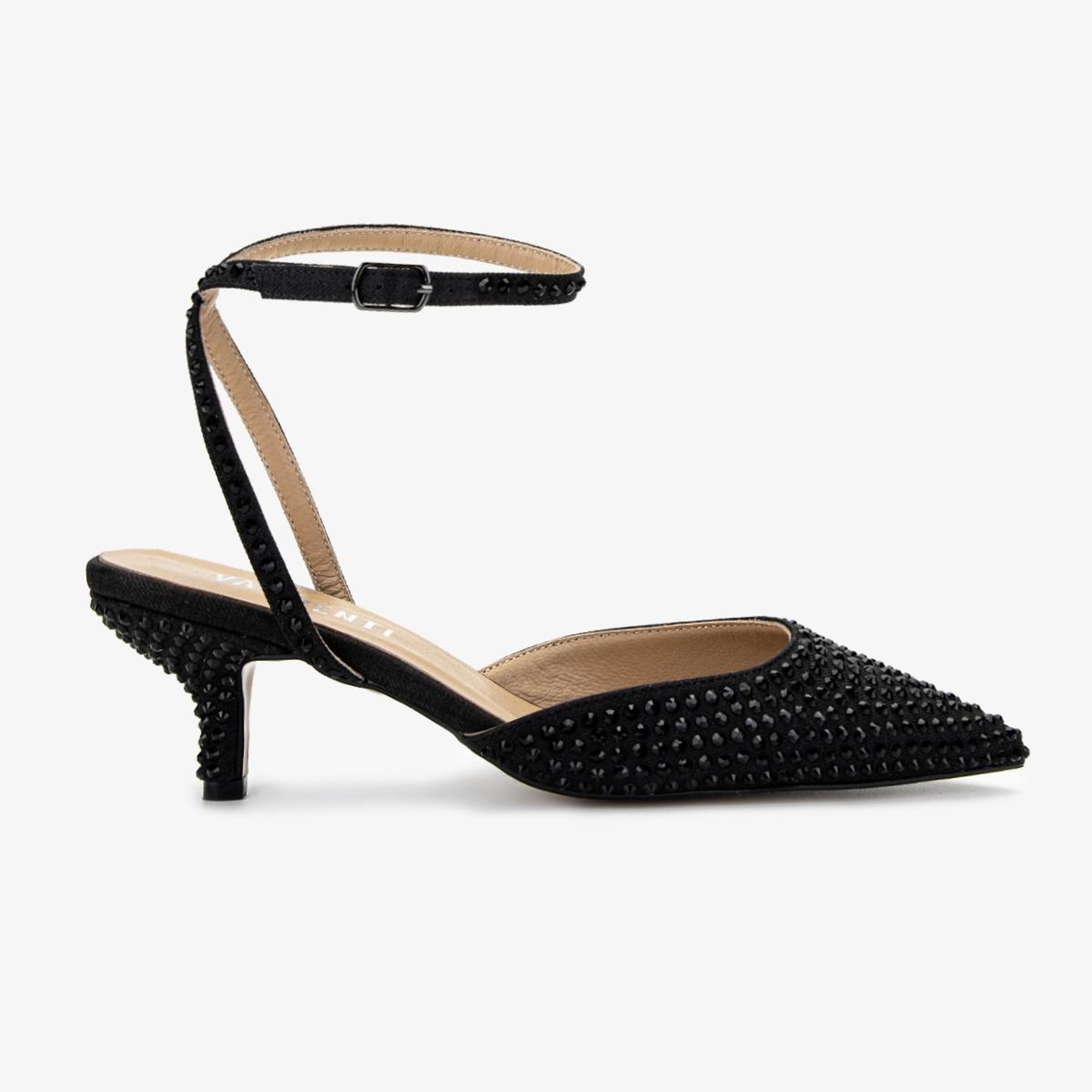 Valmenti Kadın Siyah Topuklu Ayakkabı