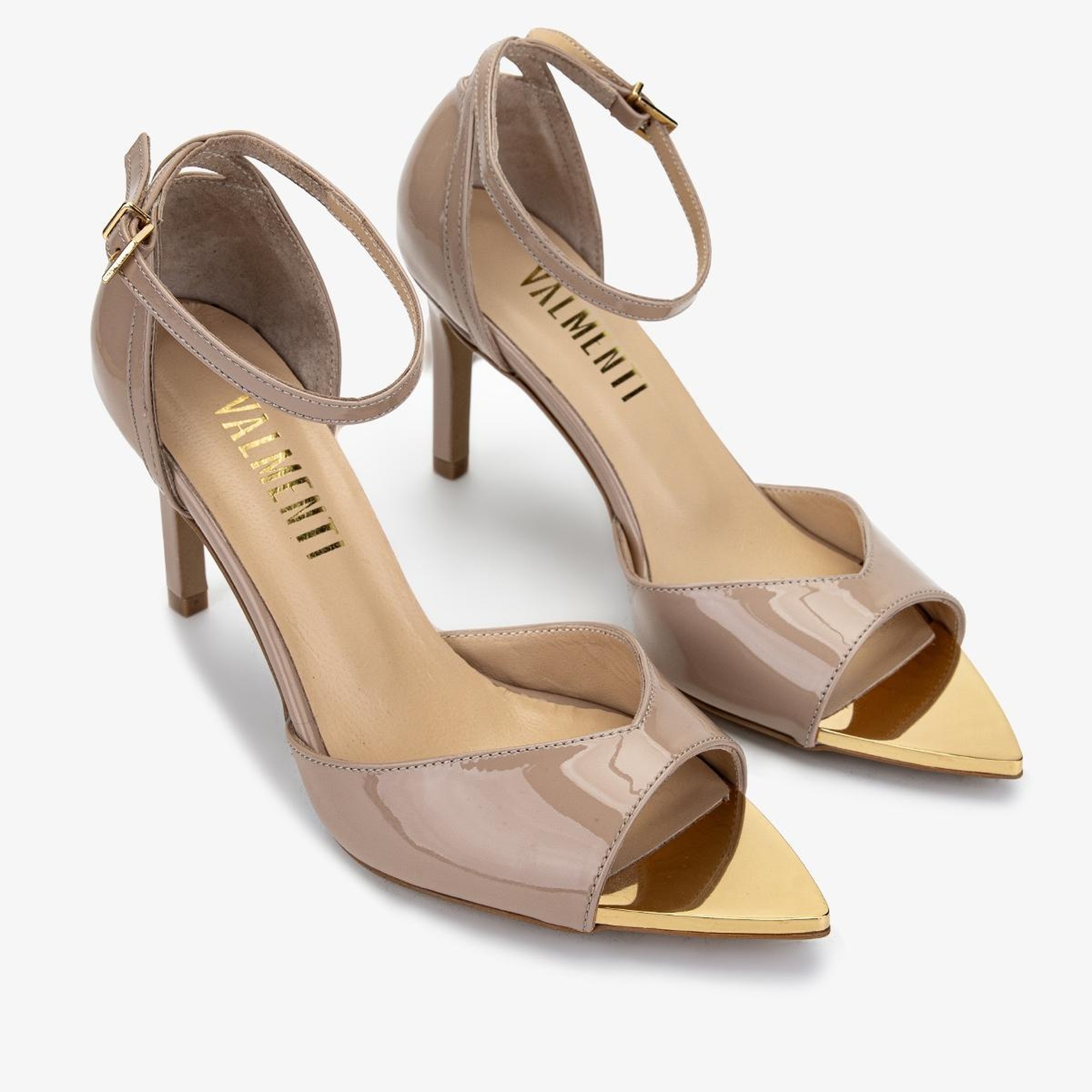 Valmenti Kadın Bej Topuklu Ayakkabı