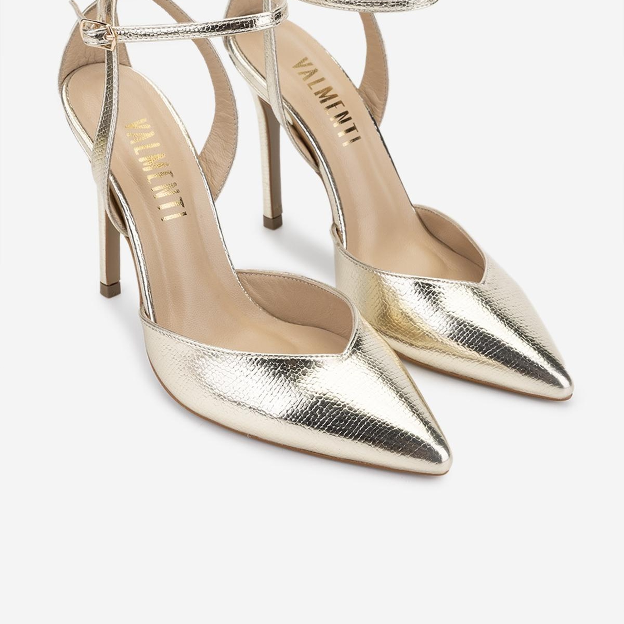 Valmenti Kadın Dore Topuklu Ayakkabı