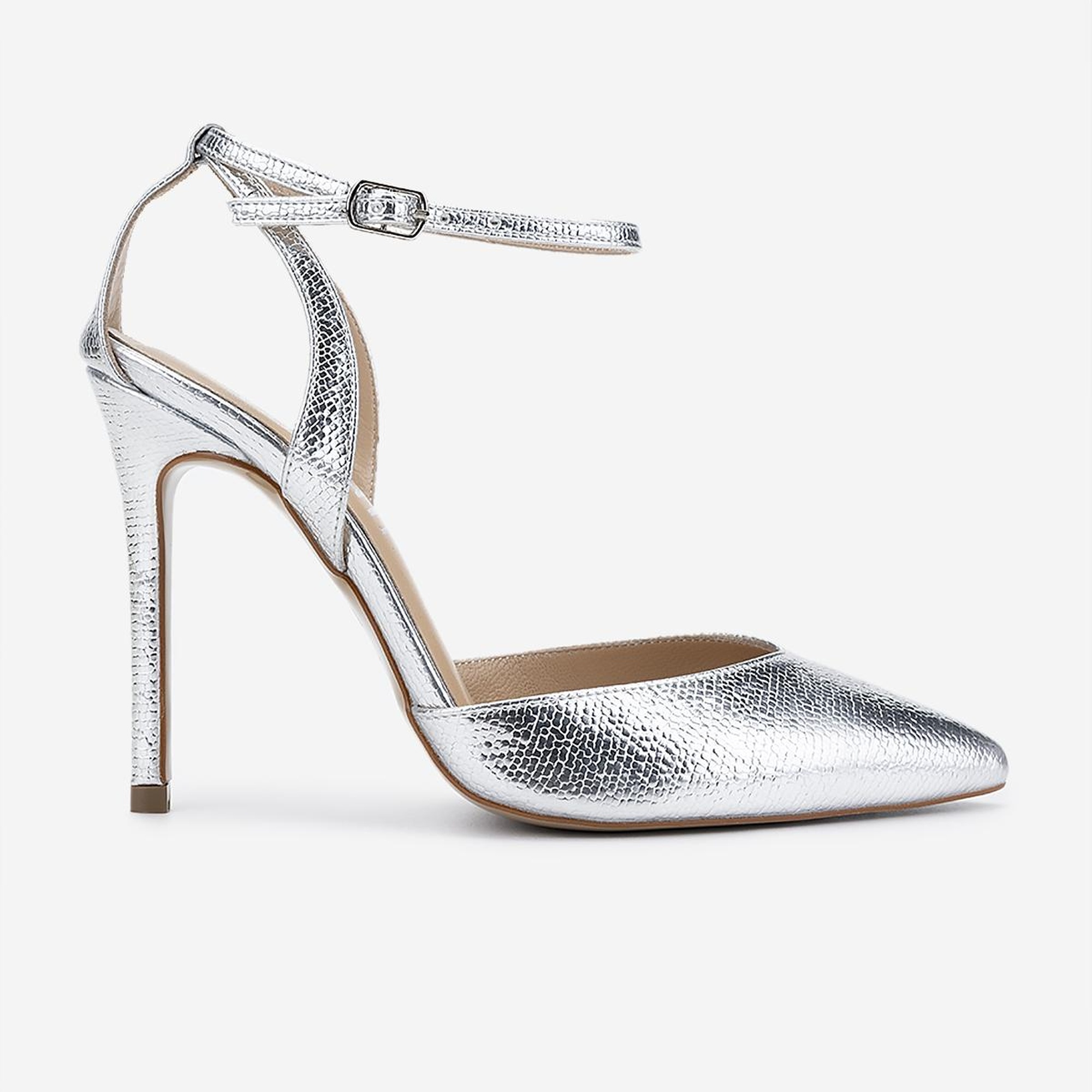 Valmenti Kadın Lame Topuklu Ayakkabı