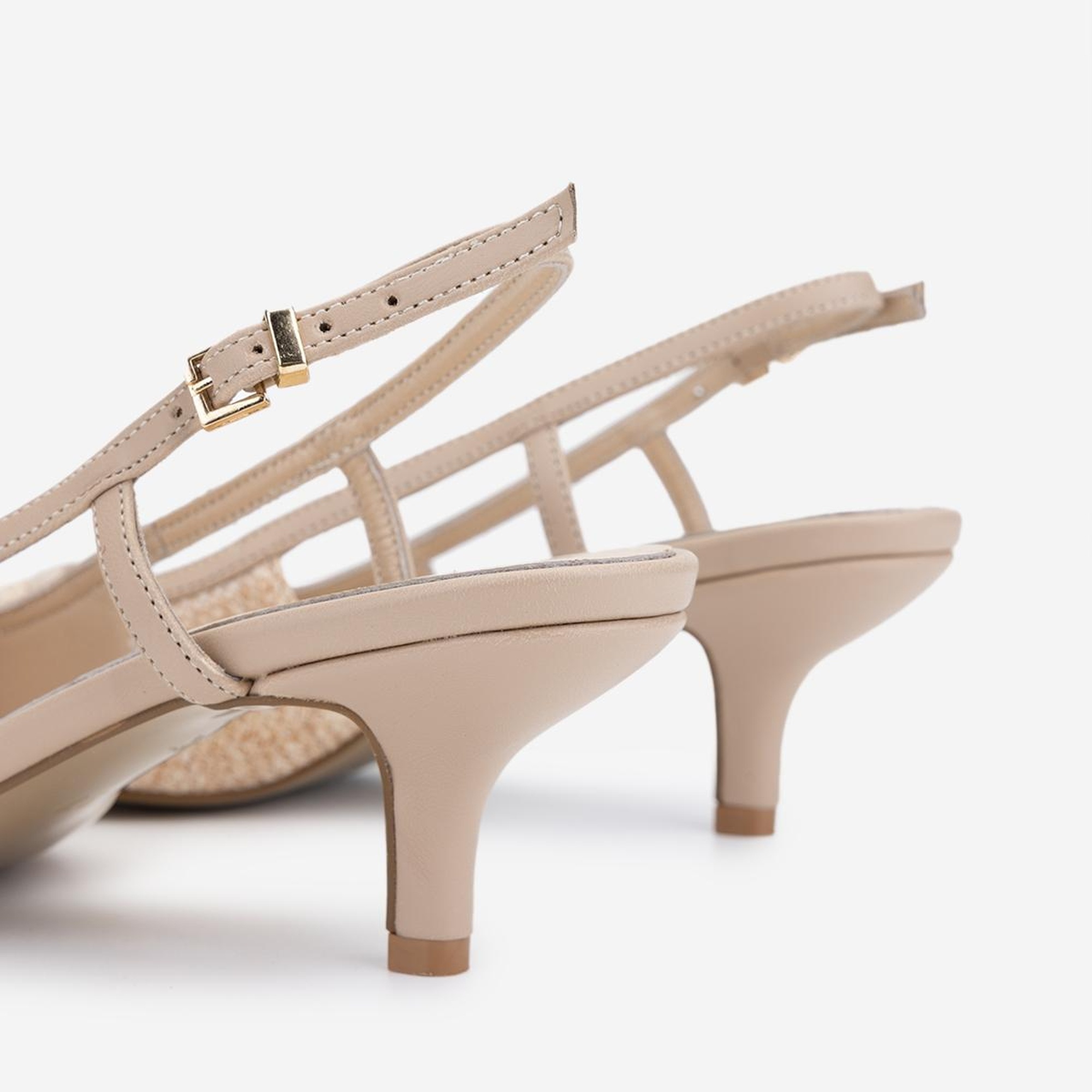 Valmenti Kadın Bej Topuklu Ayakkabı