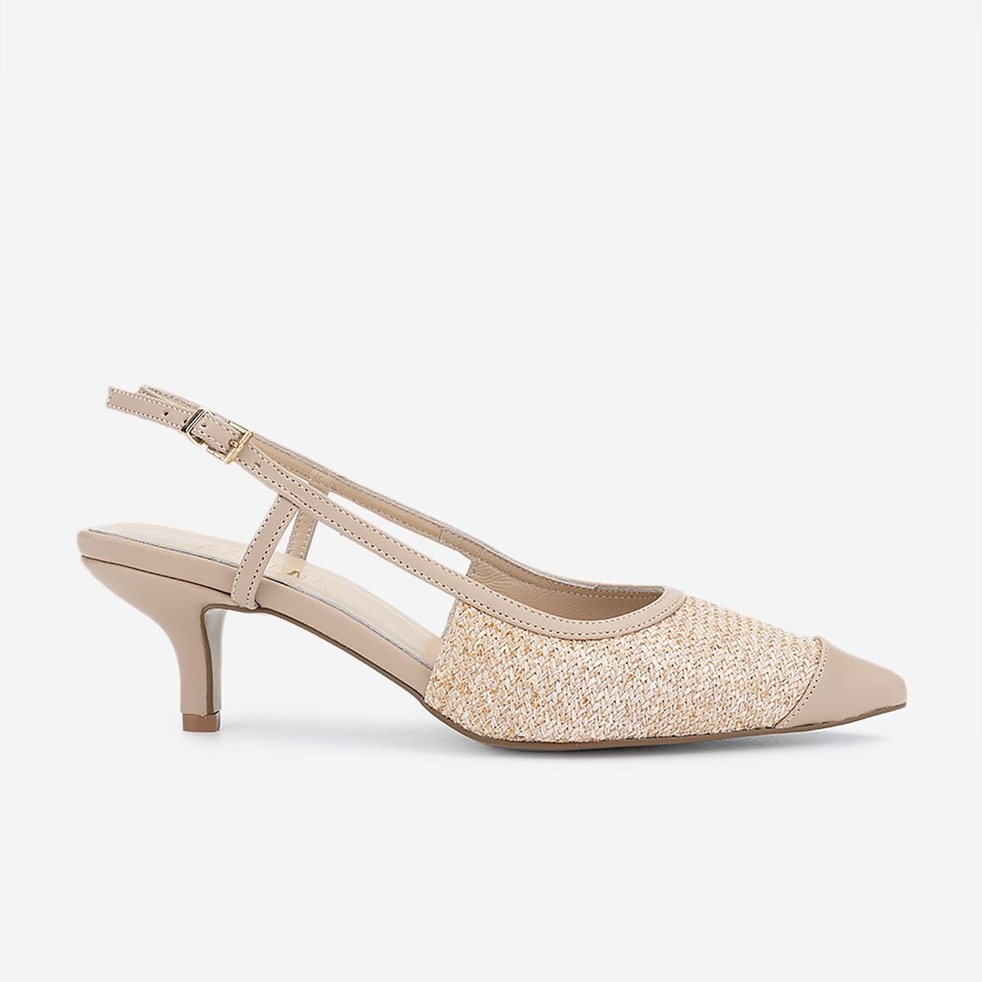 Valmenti Kadın Bej Topuklu Ayakkabı