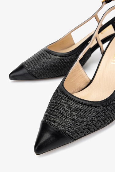  Valmenti Kadın Siyah Topuklu Ayakkabı