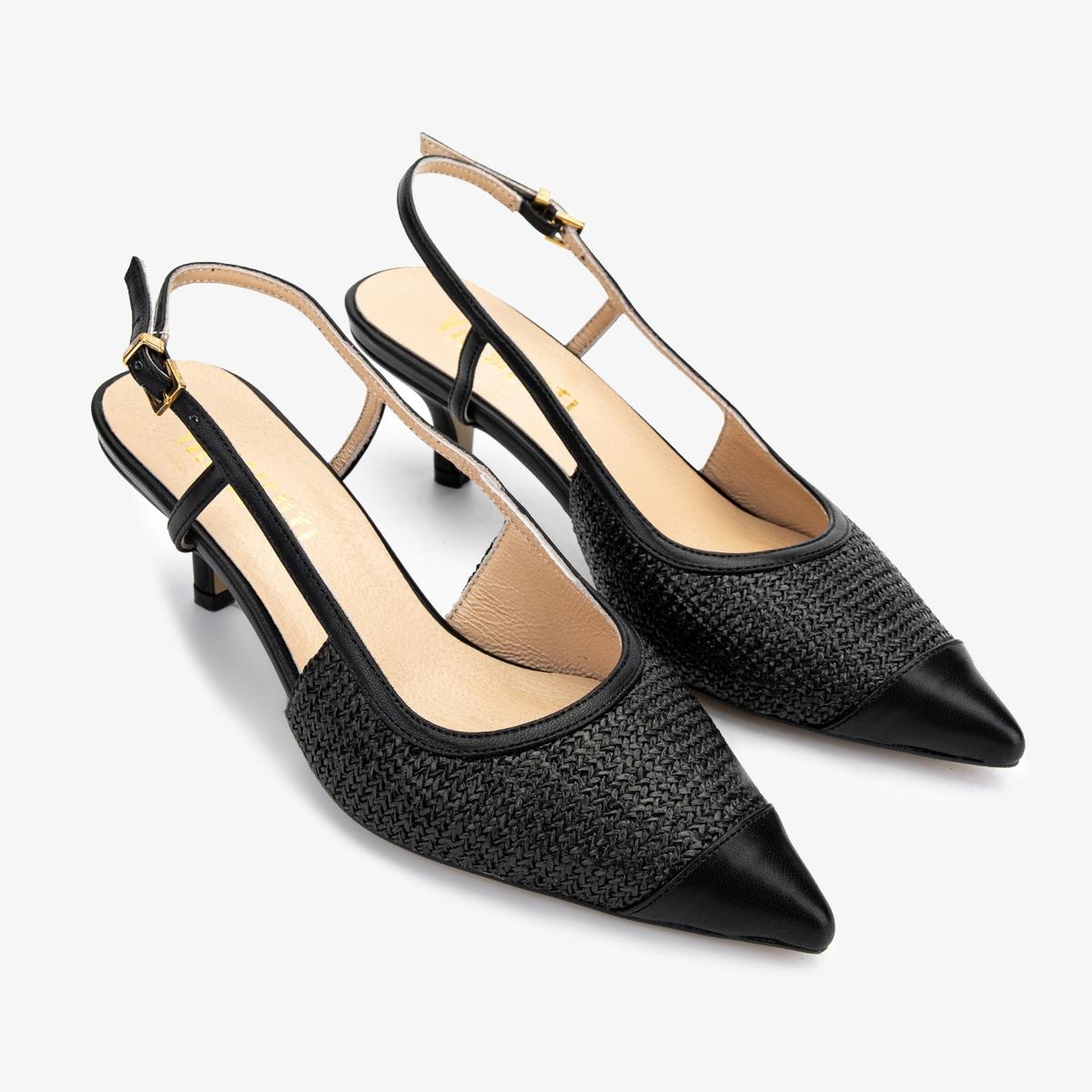 Valmenti Kadın Siyah Topuklu Ayakkabı