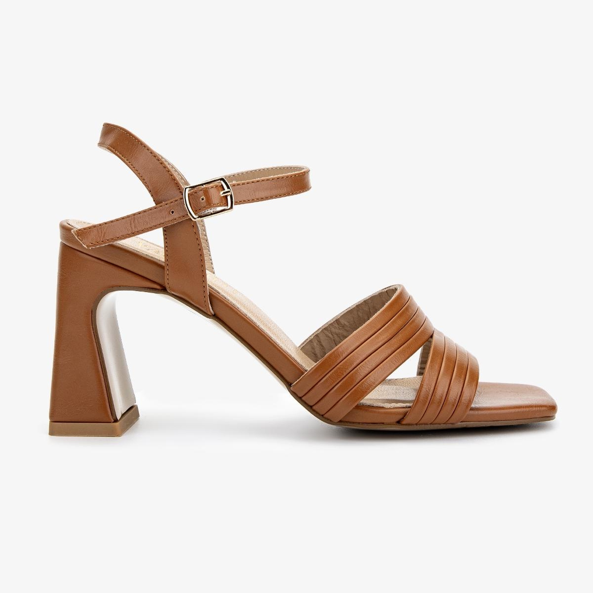 Valmenti Kadın Vegan Taba Topuklu Ayakkabı