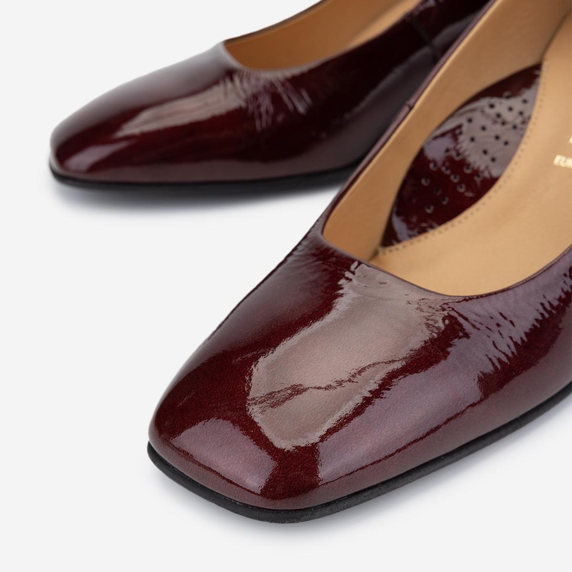 Valmenti Kadın Hakiki Deri Bordo Topuklu Ayakkabı