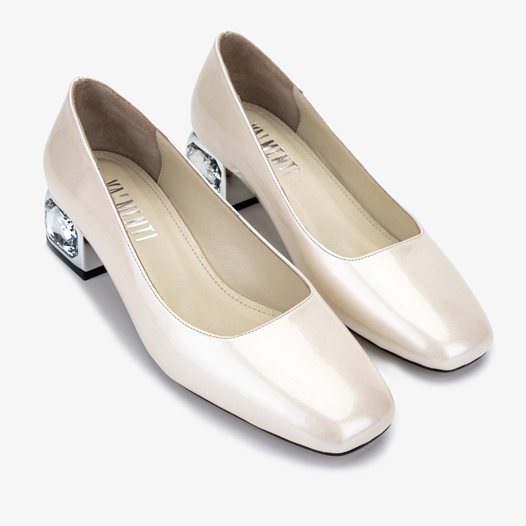 Valmenti Kadın Beyaz Topuklu Ayakkabı
