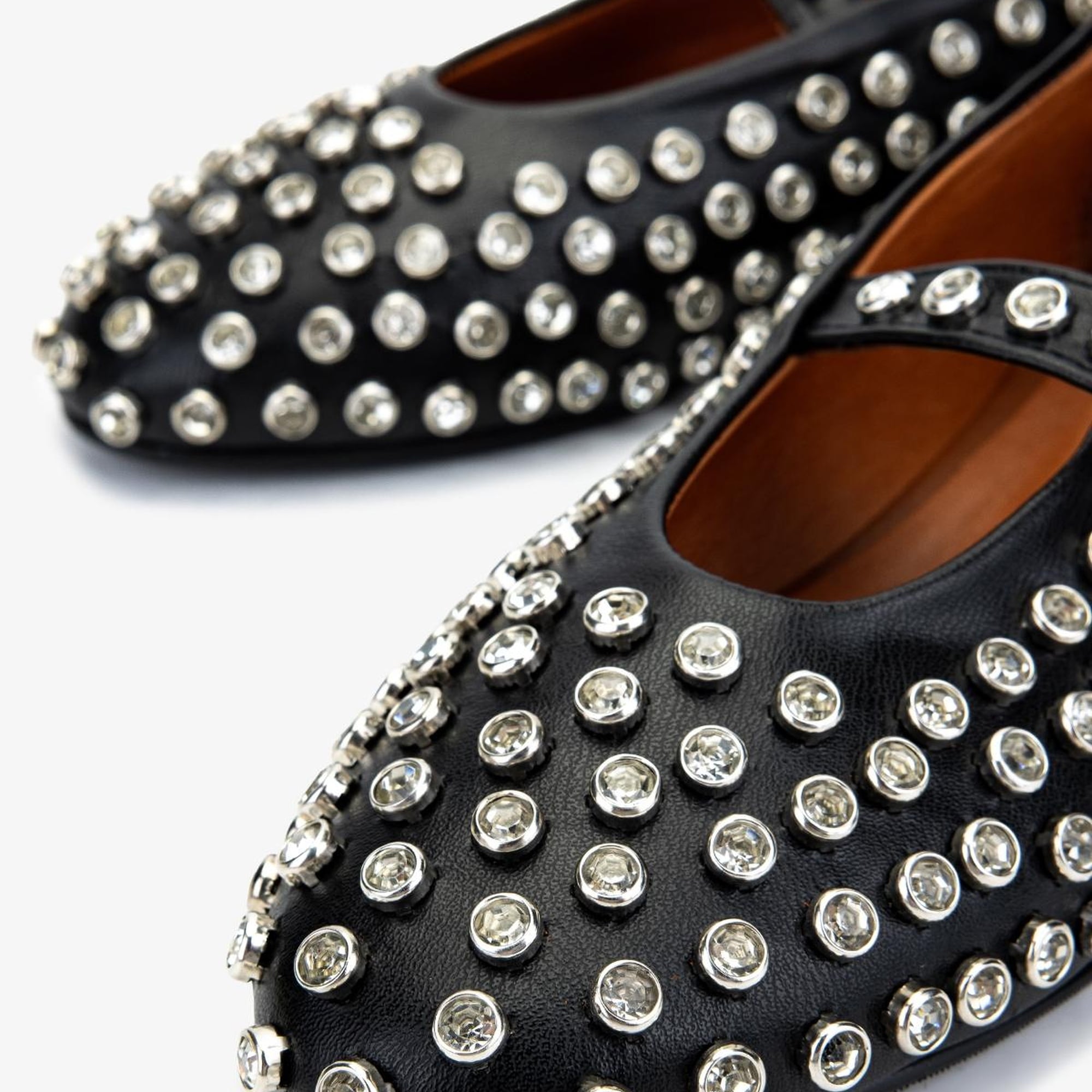 Valmenti Kadın Hakiki Deri Siyah Deri Babet Ayakkabı