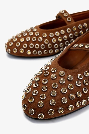  Valmenti Kadın Hakiki Deri Taba Süet Babet Ayakkabı