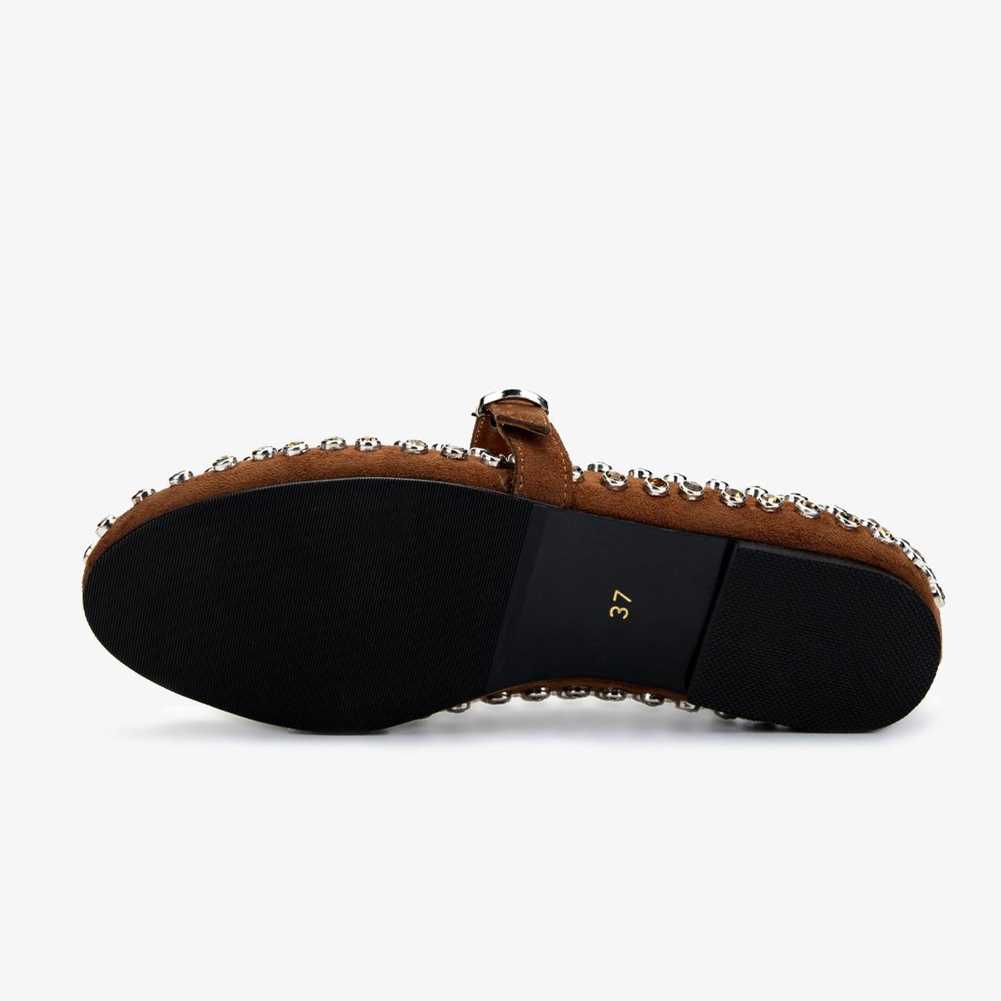 Valmenti Kadın Hakiki Deri Taba Süet Babet Ayakkabı