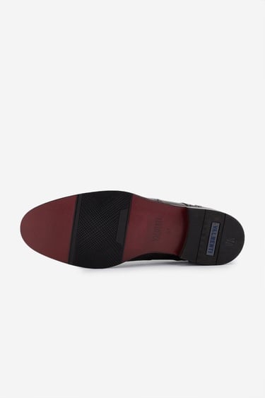  Valmenti Erkek Hakiki Deri Kahverengi Klasik Ayakkabı