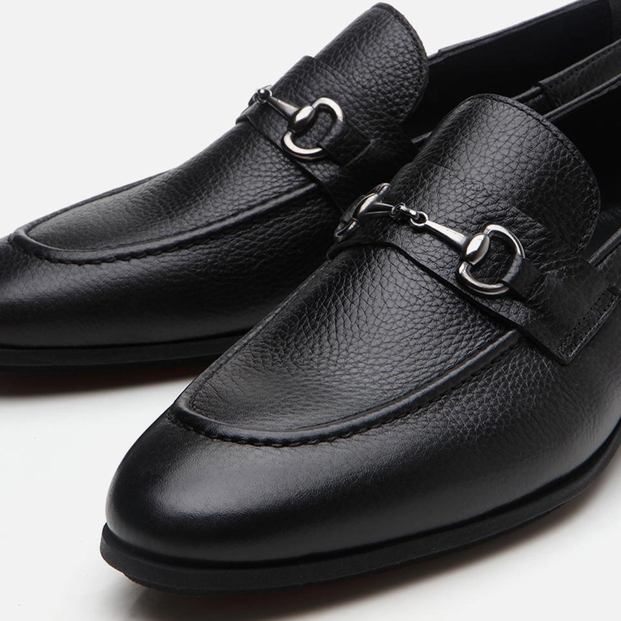 Erkek Deri Siyah Loafer