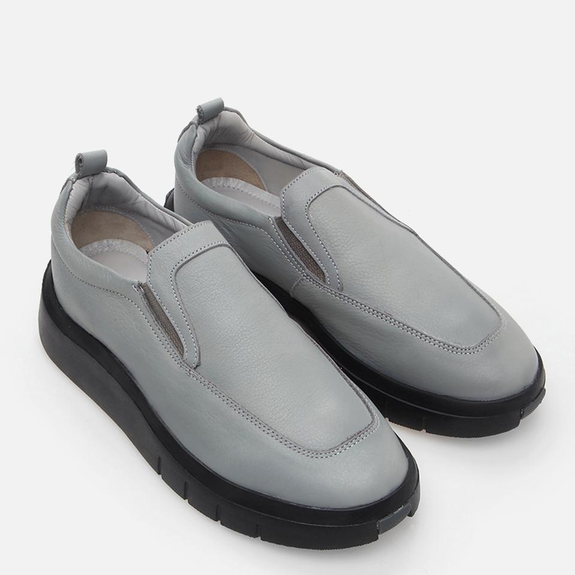 Erkek Deri Gri Günlük Ayakkabı
