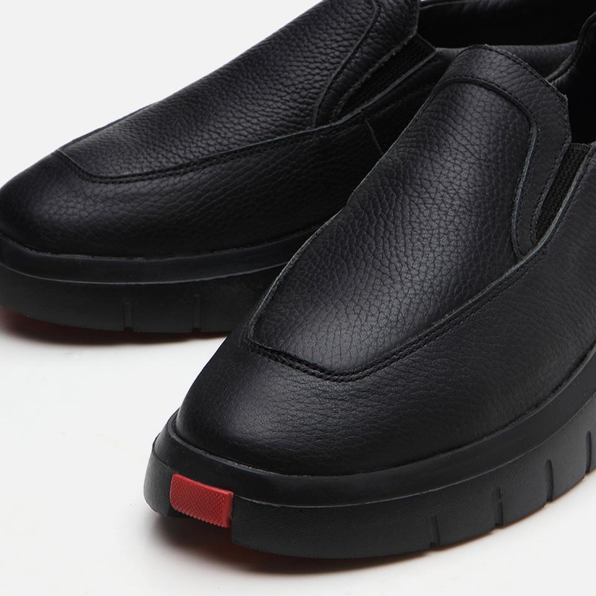 Erkek Deri Siyah Günlük Ayakkabı