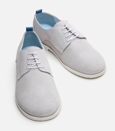  Erkek Deri Gri Günlük Ayakkabı