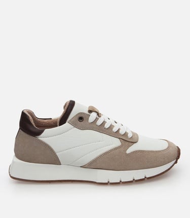  Erkek Deri Bej Spor Ayakkabı