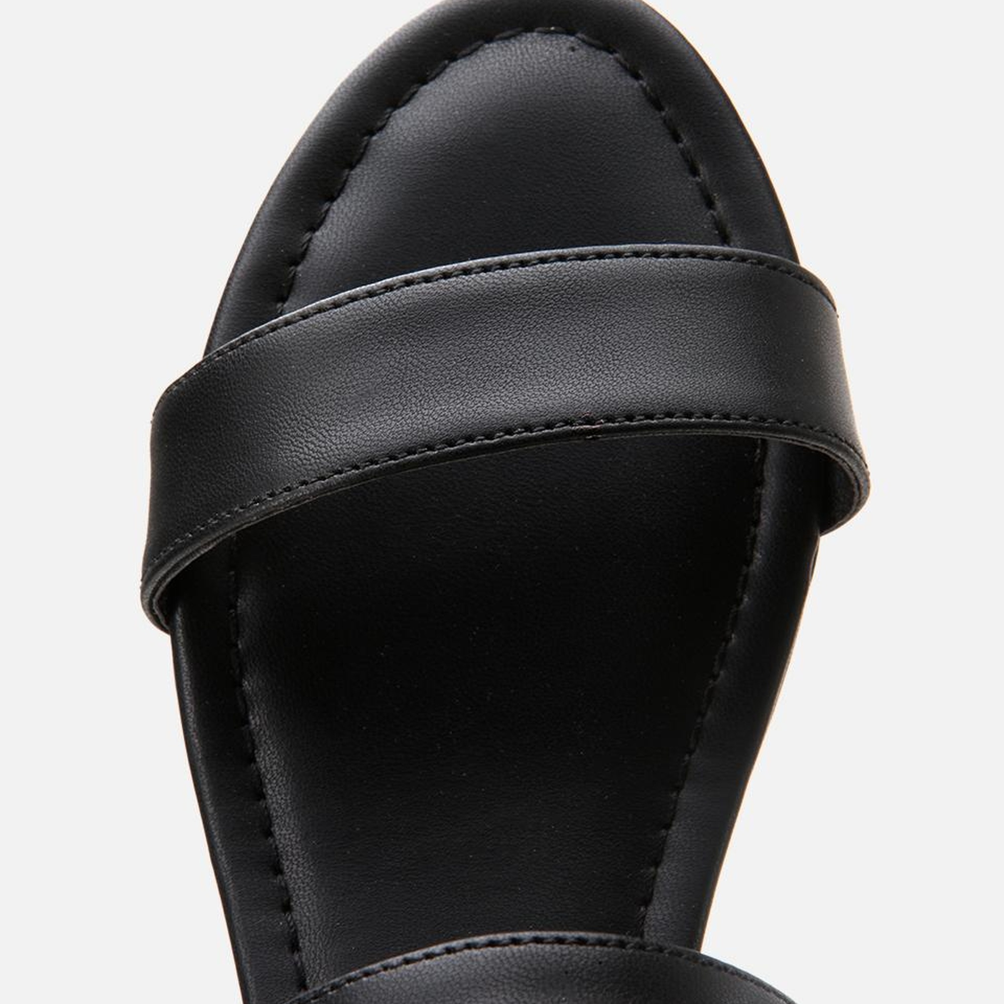 Kadın Siyah Dolgu Topuklu Sandalet