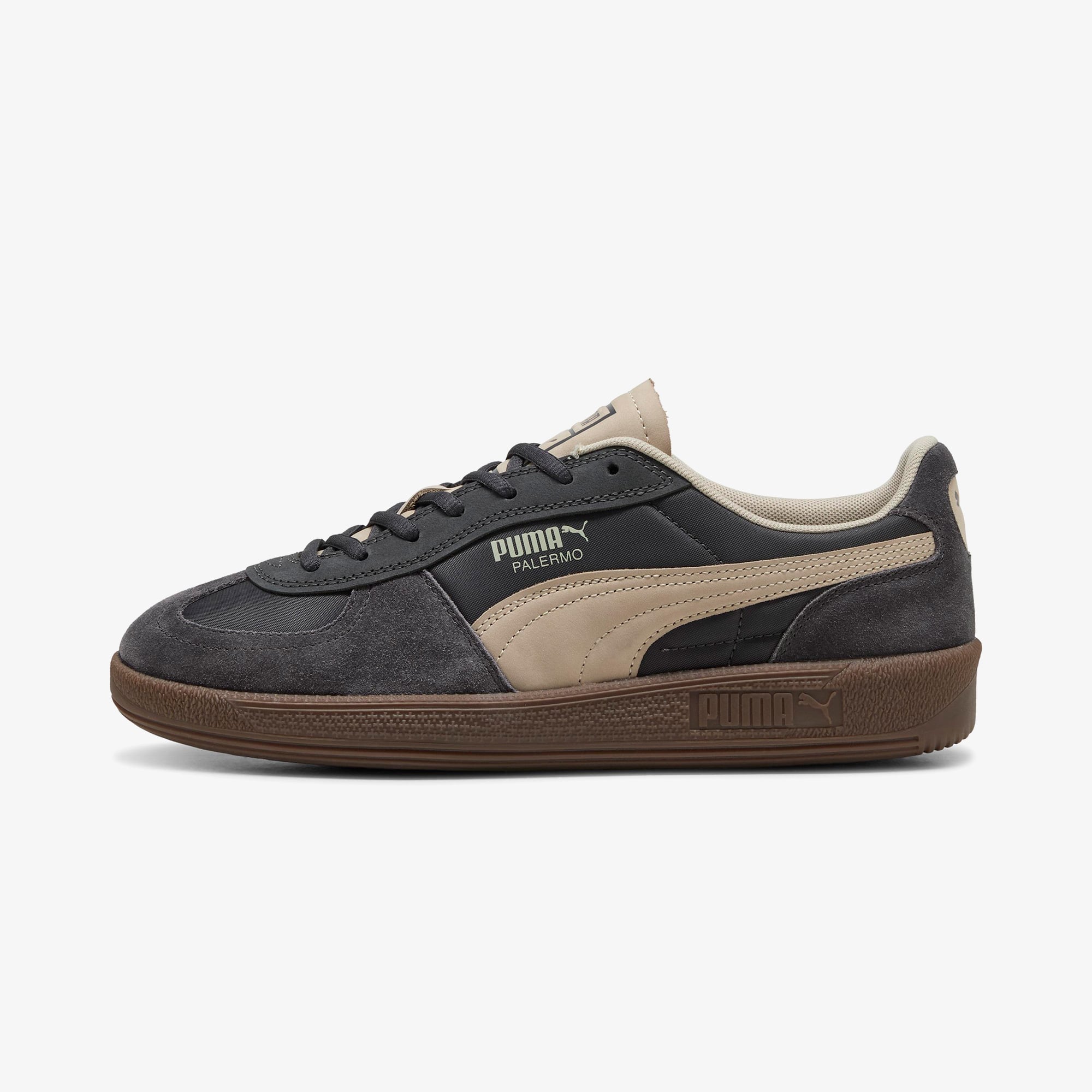 Puma Palermo Pop Unisex Koyu Gri Spor Ayakkabı - Görsel 4
