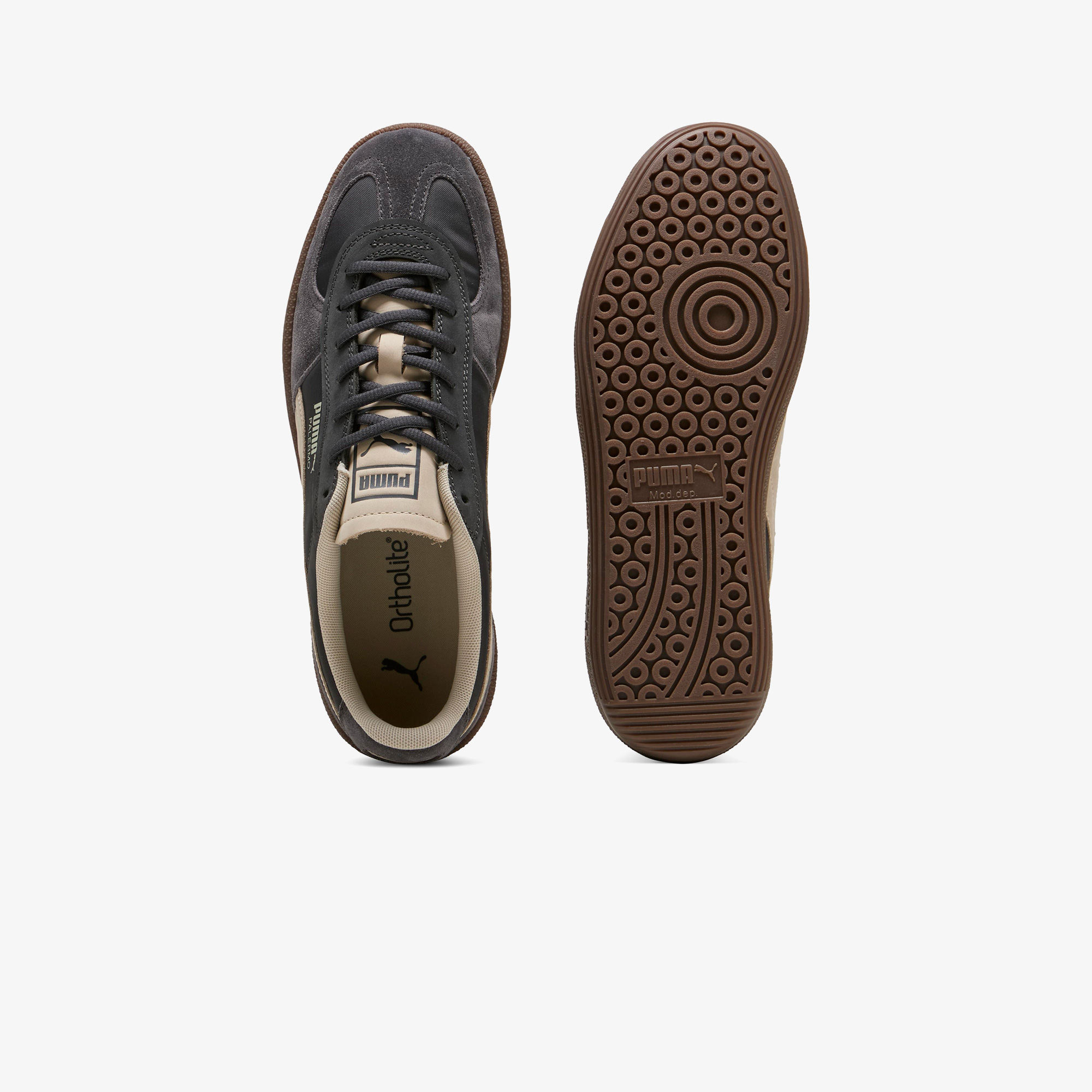 Puma Puma Palermo Pop Unisex Koyu Gri Spor Ayakkabı FashFed'de! Gri - 5. görsel