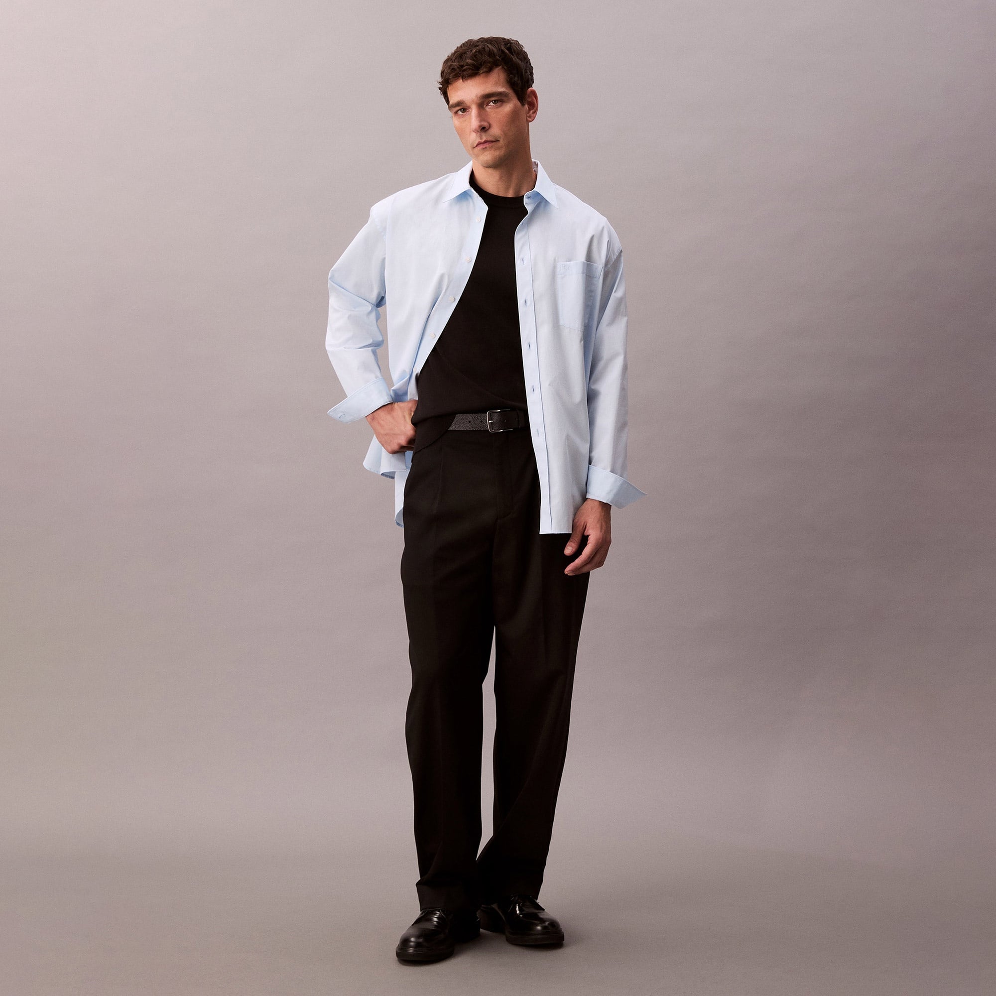 Calvin Klein Supima Erkek Siyah Kazak