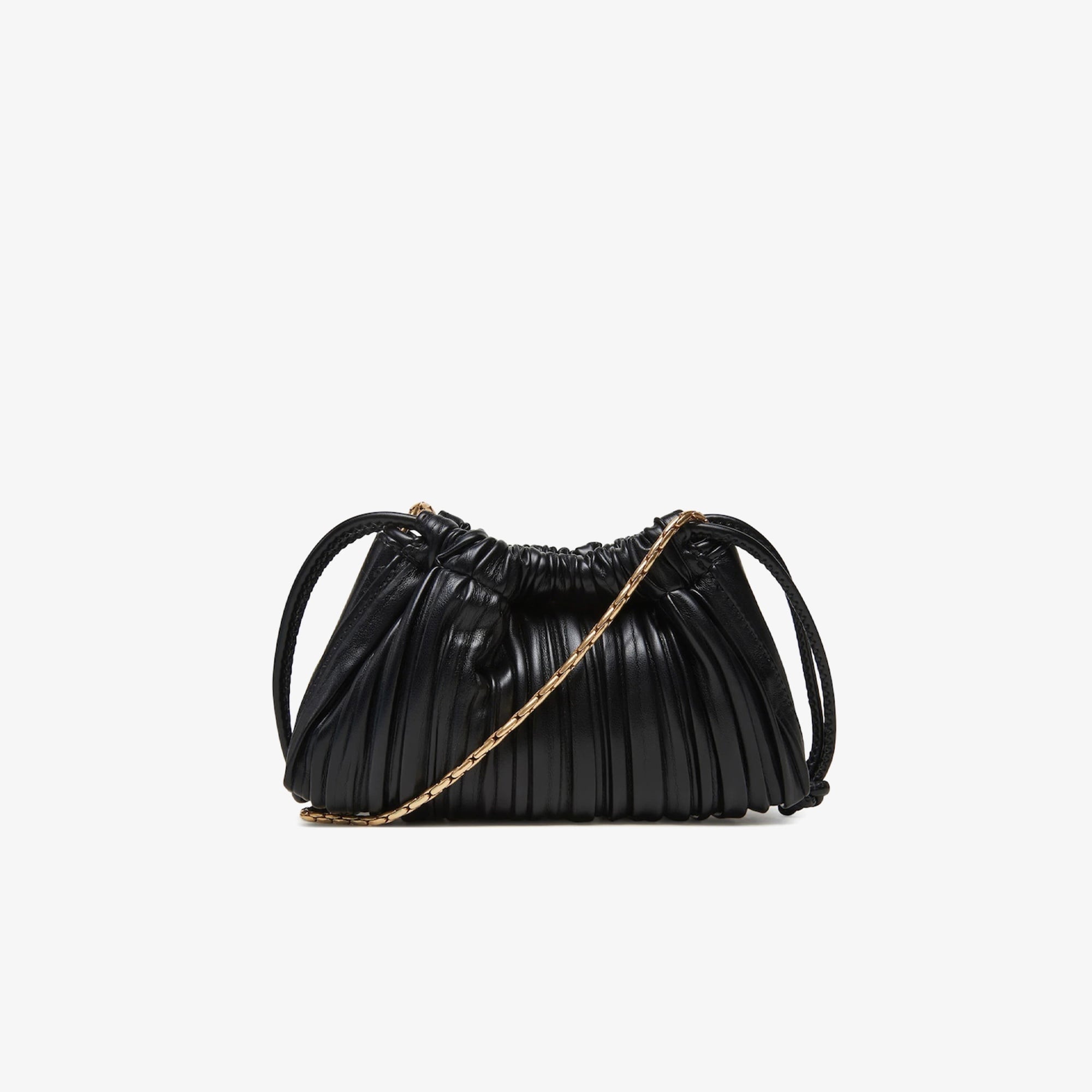 Calvin Klein Plisse Mini Drawstring Kadın Siyah Çanta