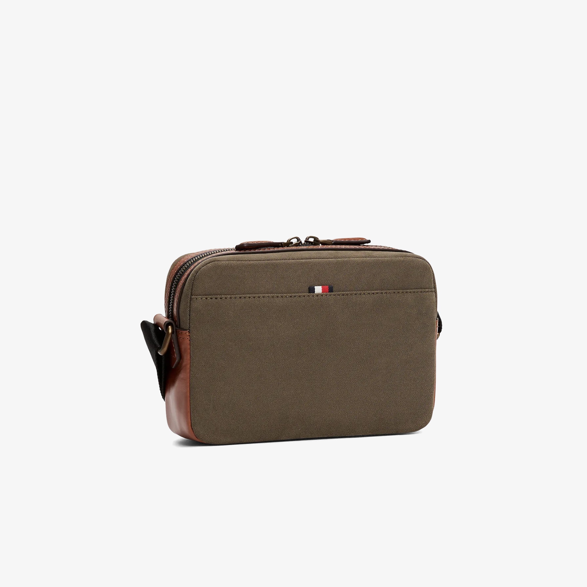 Tommy Hilfiger Casual Prep Erkek Kahverengi Çapraz Çanta