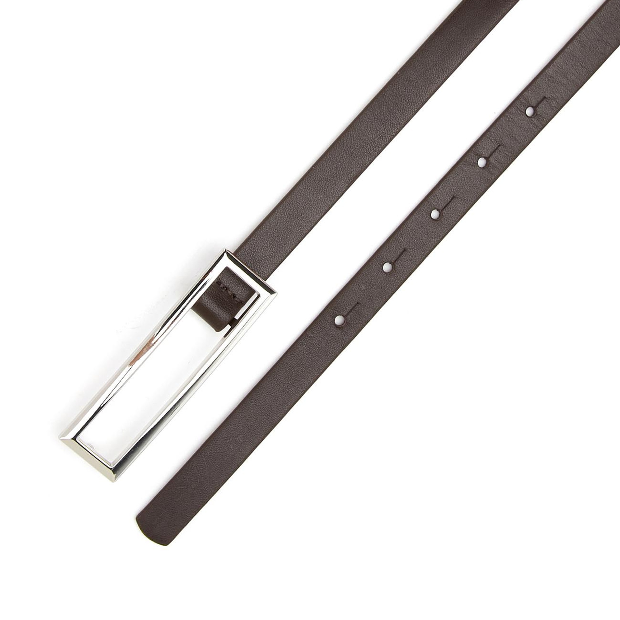 George Hogg Kadın Kahverengi Deri Kemer