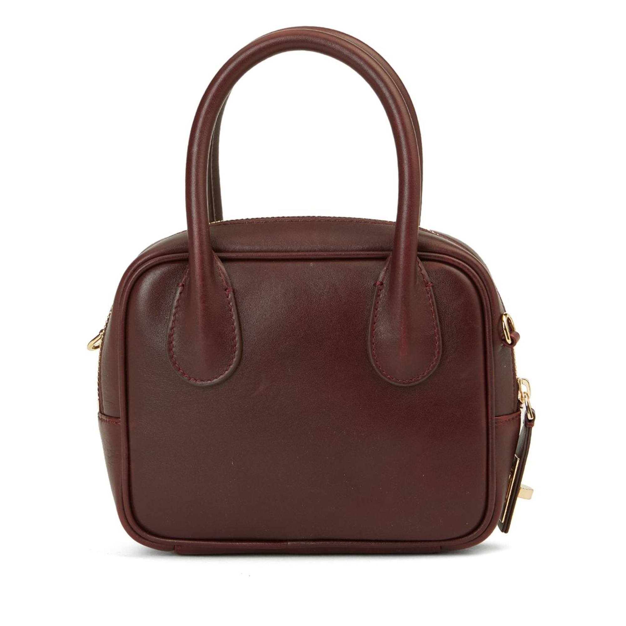 George Hogg Kadın Bordo Deri Postacı Çantası