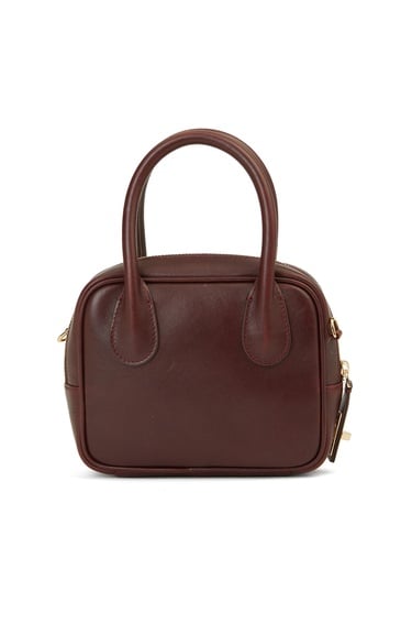  George Hogg Kadın Bordo Deri Postacı Çantası